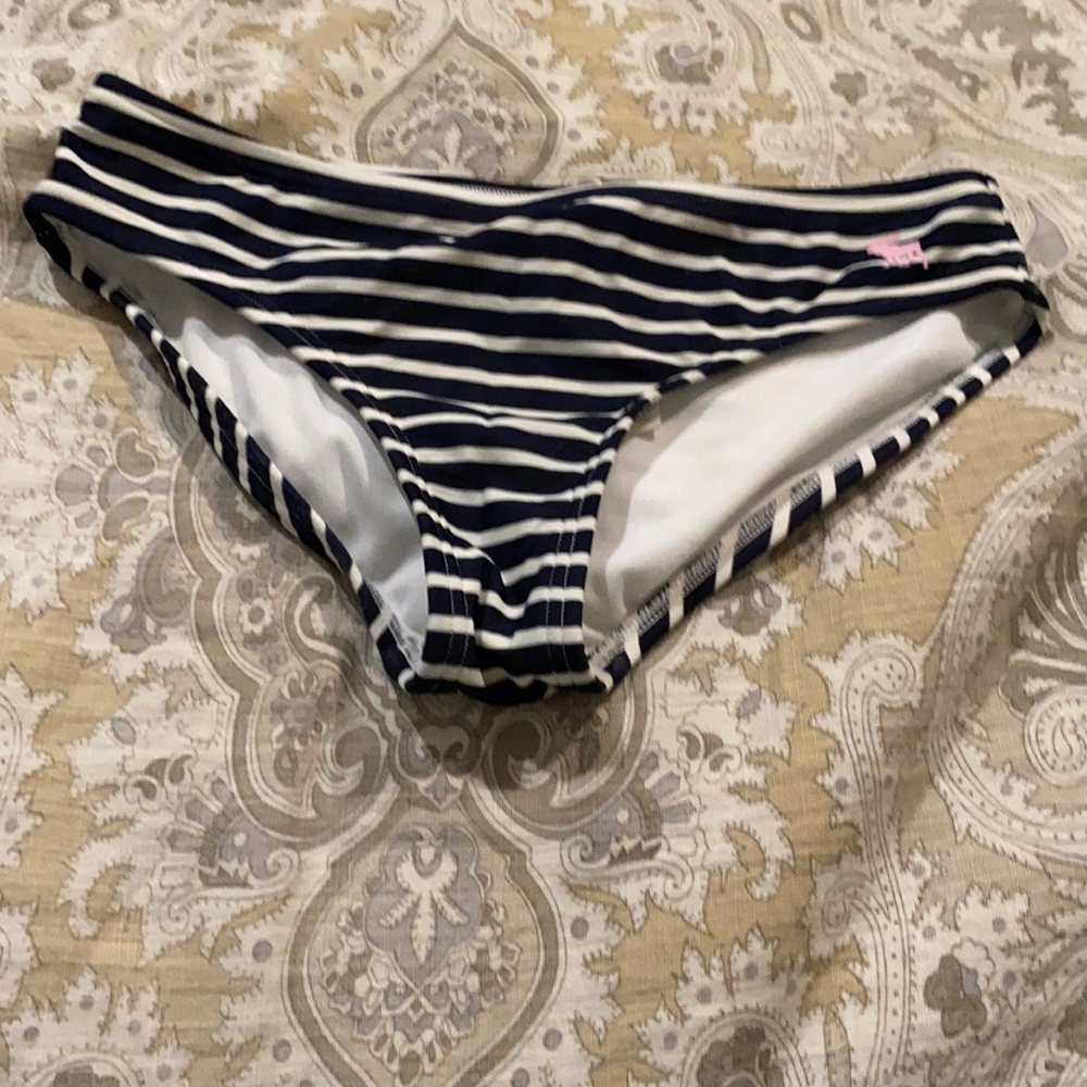 stripped bikini bottoms